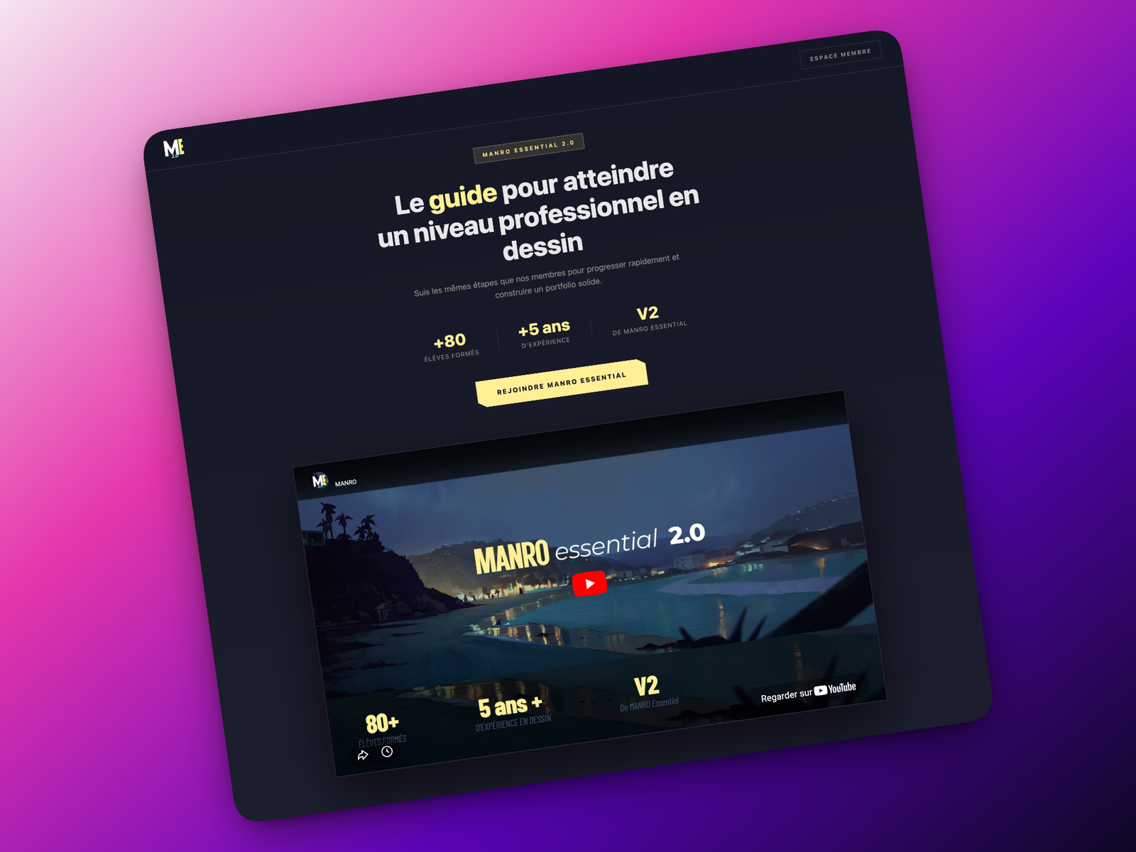 Manro mockup